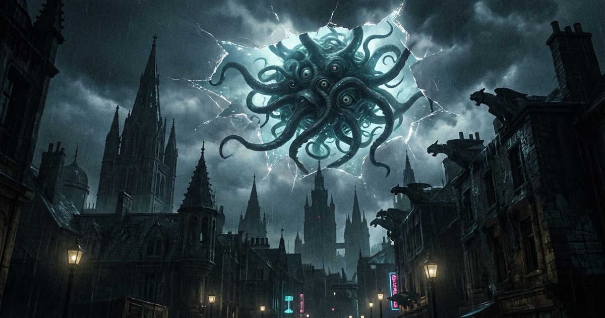 Horror cosmico italiano: entit&agrave; cosmica lovecraftiana tra architetture gotiche europee